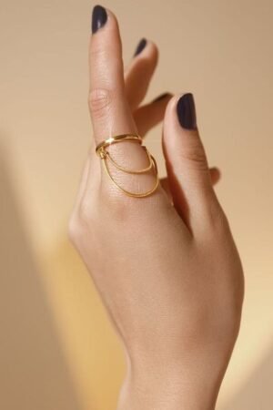 Gold Multi-Band Ring