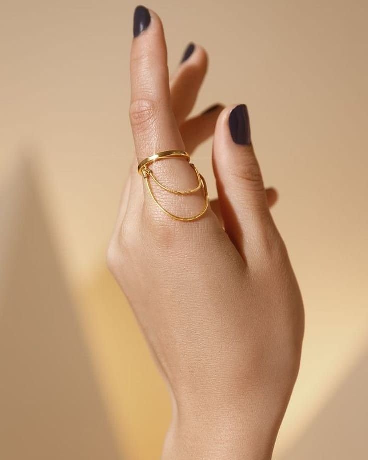 Gold Multi-Band Ring