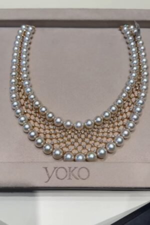 Elegant Multi-Layer Pearl Necklace