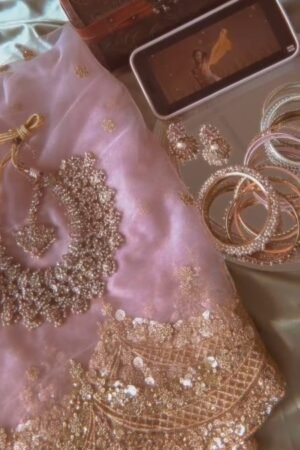 Elegant Bridal Jewelry & Outfit Set