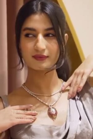 Graceful Pearl and Gemstone Necklace