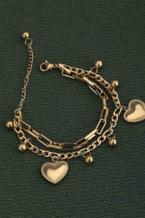 Women Hearts All Over Waterproof & Anti-Tarnish Bracelet